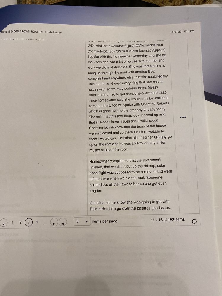 Slide of RRCA - Roofing and Reconstruction Contractors of America