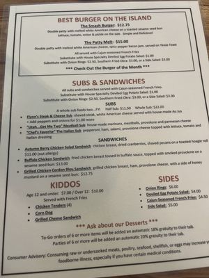Menu photo 2 The Reef Pensacola Beach, FL