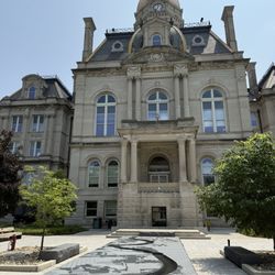 Vigo County Courthouse - West entrance