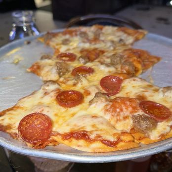 The Wise Guy - Half and half- Italian sausage/ pepperoni & Italian sausage - Pizza Near Me - Kansas City, Missouri