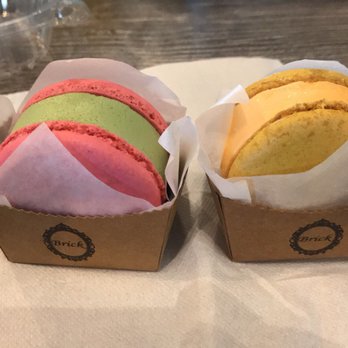 Ahipoki - Green tea macaron and mango macaron so super yummy! - Seafood Near Me - Phoenix, Arizona