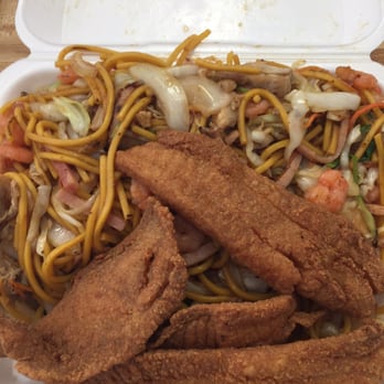 Hunting Island Fish Market - Filleted Tilipia and House Lo Mein. That Lo mein was EVERYTHING!!! I think I'm converted now!!!!! - Seafood Markets Near Me - Augusta, Georgia Hunting Island Fish Market - Filleted Tilipia and House Lo Mein. That Lo mein was EVERYTHING!!! I think I'm converted now!!!!! - Seafood Markets Near Me - Augusta, Georgia