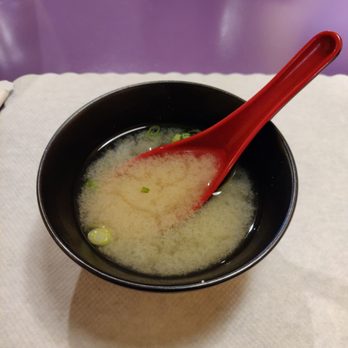 Asahi Sushi - Miso soup - Sushi Bars Near Me - Olympia, Washington