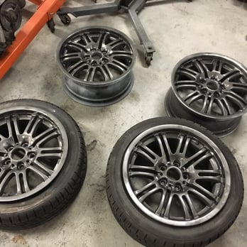 Auto Technic - BMW Wheel Clean Up and Touch Up - Auto Repair Near Me - South Hackensack, New Jersey
