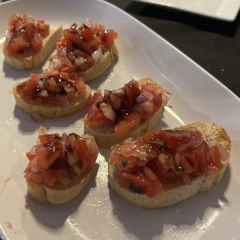 Cork & Barrel - The freshest tasting bruschetta which we were served complimentary - Bars Near Me - Angola, Indiana Cork & Barrel - The freshest tasting bruschetta which we were served complimentary - Bars Near Me - Angola, Indiana