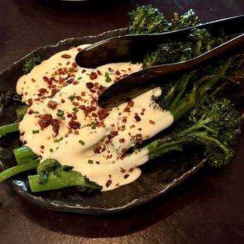 Bourbon Steak - Miami - Broccolini & Cheese - Steakhouses Near Me - Aventura, Florida Bourbon Steak - Miami - Broccolini & Cheese - Steakhouses Near Me - Aventura, Florida