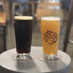 Coconut Porter (CO2)  and Black is Beautiful Hazy IPA