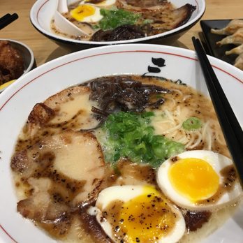 Sansotei Ramen - Both Tonkotsu black ramen - Ramen Near Me - Toronto, Ontario