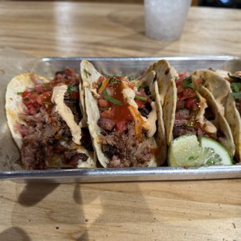 Burning Tree Smokehouse - Brisket Tacos - Tacos Near Me - Birmingham, Alabama