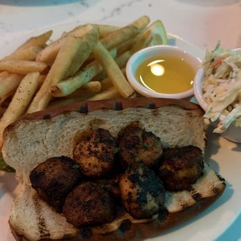 Fins Bar & Grille - Blackened scallop roll - Seafood Near Me - Cape May, New Jersey