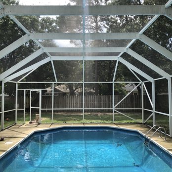 Anthony's Screen and Windows - Pool Cage re-screen - Glass & Mirrors Near Me