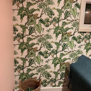 Ultimate Wallcovering - Close up of the paper, can't even see any seams. - Painters Near Me