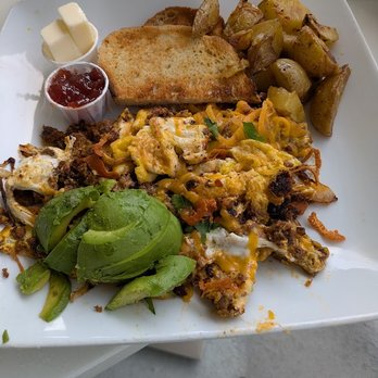 The Spot - Chorizo Scramble - Creperies Near Me - Cambria, California The Spot - Chorizo Scramble - Creperies Near Me - Cambria, California