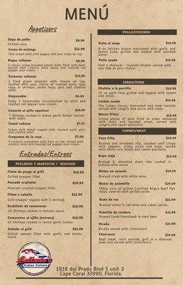 Menu photo 4 Collado’s Cuban Cuisine Cape Coral, FL Menu photo 4 Collado’s Cuban Cuisine Cape Coral, FL