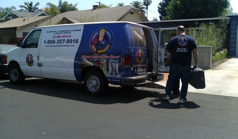 Slide of Mr. Speedy Plumbing and Rooter