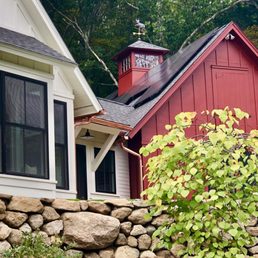 Custom cupola and "whimsical pig" weathervane