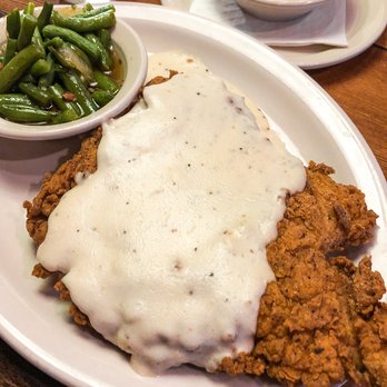 Texas Roadhouse - a plate of fried chicken with gravy and green beans - Steakhouses Near Me - Marana, Arizona Texas Roadhouse - a plate of fried chicken with gravy and green beans - Steakhouses Near Me - Marana, Arizona