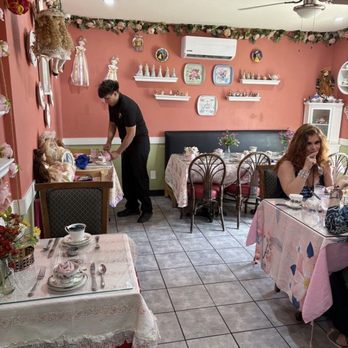 The Pink Door Tea House - Please see Anthony, one of many phenomenal servers at the tea house. - Tea Rooms Near Me - Glendale, Arizona