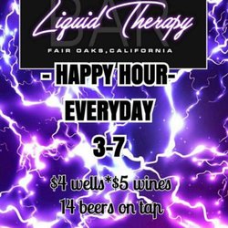 Liquid Therapy - Fair Oaks - Happy Hour