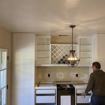 Kitchen Pros USA - New cabinetry being completed - Cabinetry Near Me - Indio, California Kitchen Pros USA - New cabinetry being completed - Cabinetry Near Me - Indio, California