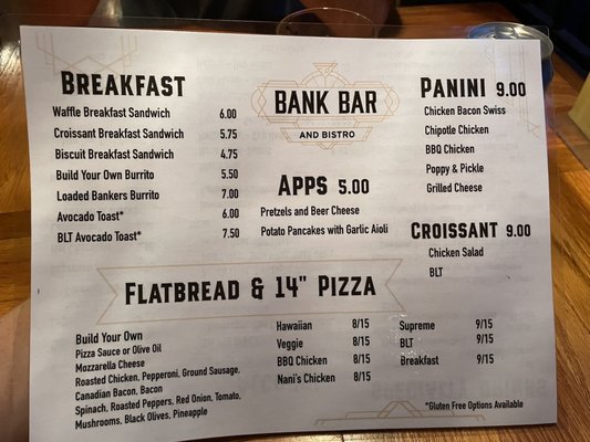 Bank Bar & Bistro by null