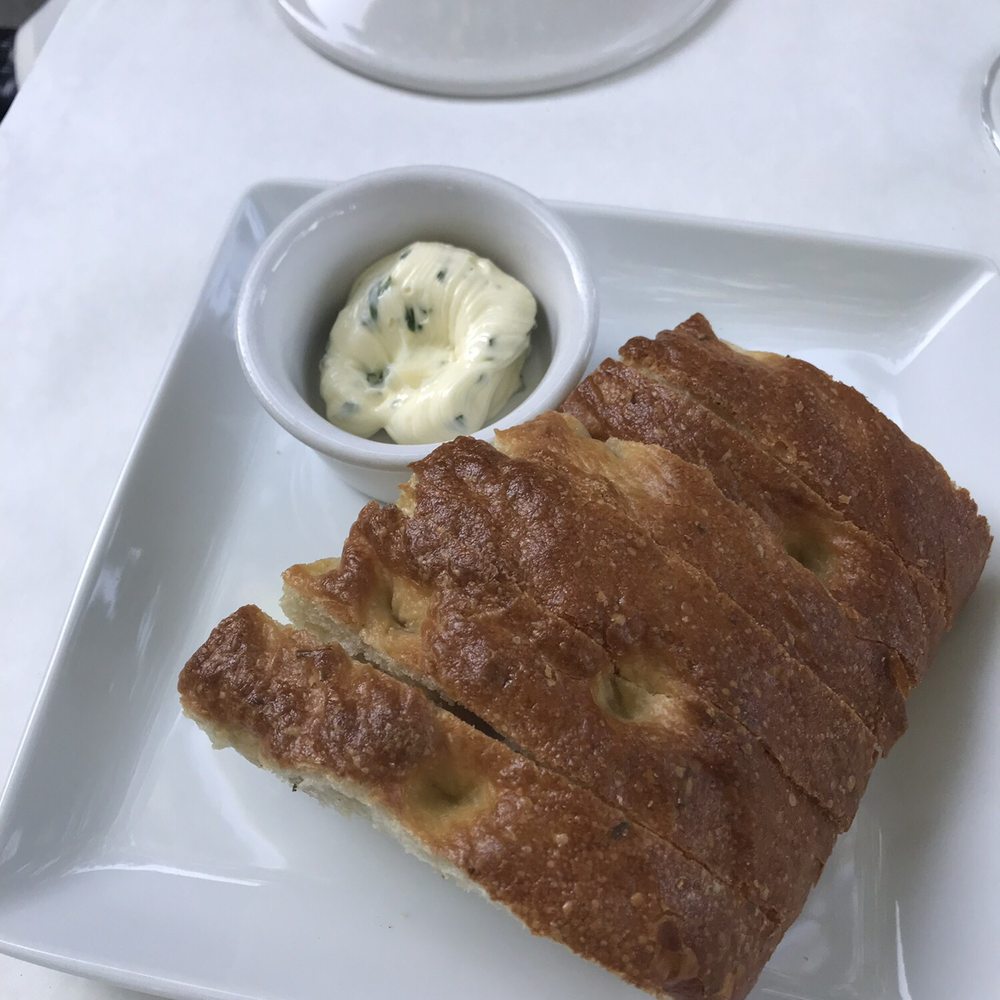 Red Tavern - Focaccia bread with herb butter - New American Near Me - Chico, California Red Tavern - Focaccia bread with herb butter - New American Near Me - Chico, California