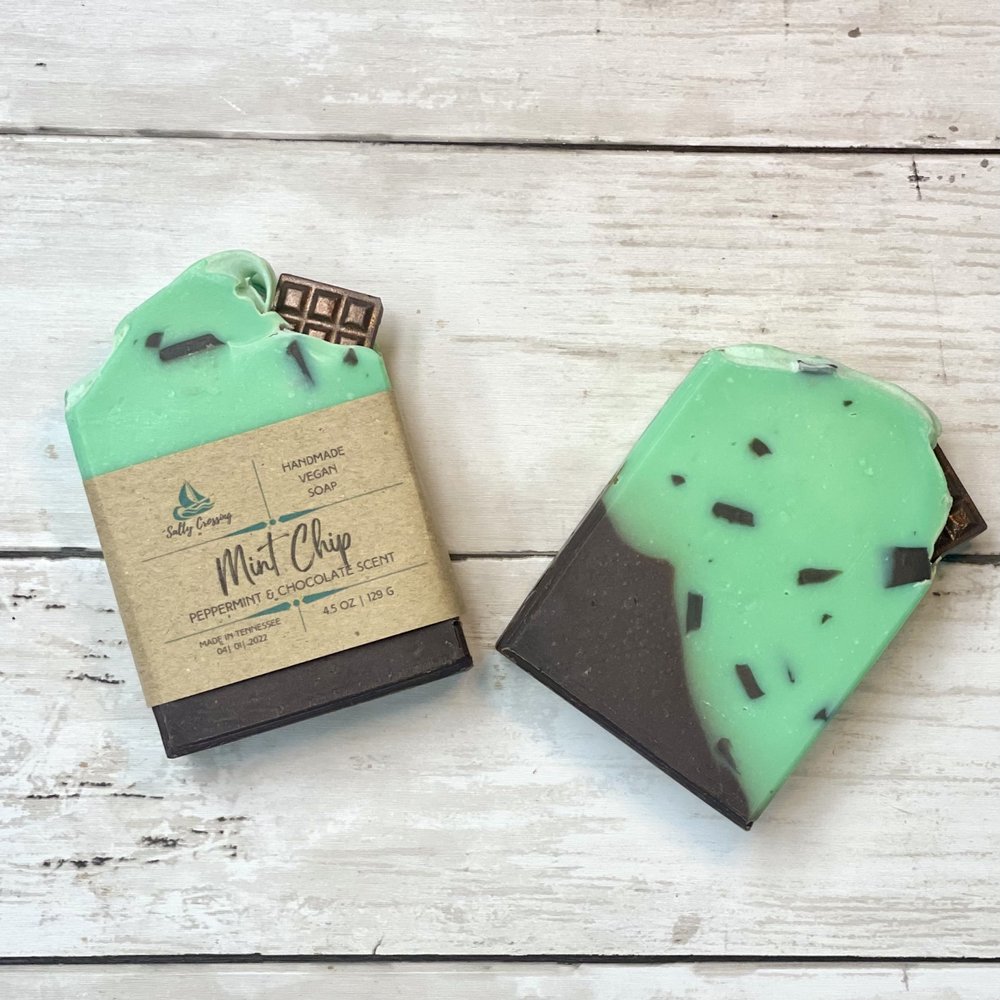 Salty Crossing Handmade Soaps Logo