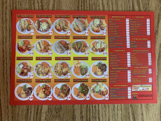Menu photo 2 Aliberto's Taco Shop Lacey, WA Menu photo 2 Aliberto's Taco Shop Lacey, WA