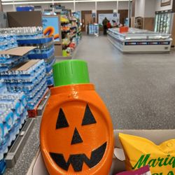 ALDI - Pumpkin was here