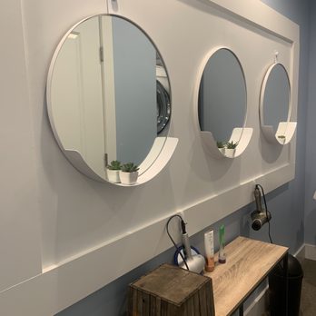 Ascend Float Spa - Drying bar, as she's named it. Blow dryers available so you don't go out in Buffalo winters with wet hair! - Float Spa Near Me - Clarence, New York