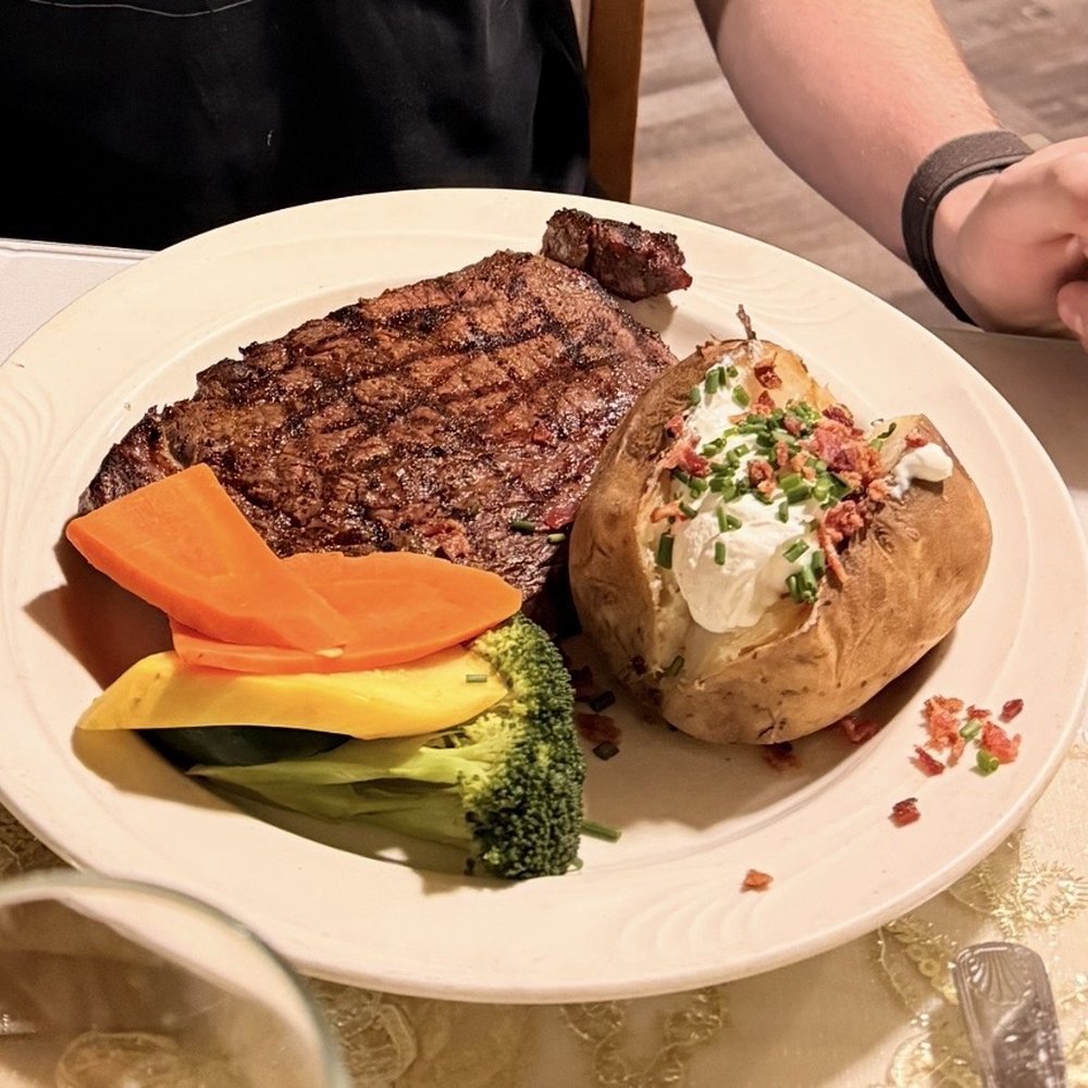 The Ribeye Steak.