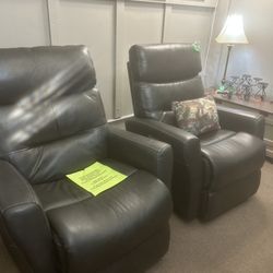 Brazos Street Market - Beautiful High Quality Leather Recliners
