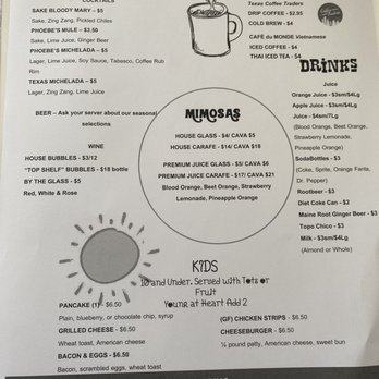 Phoebe's Diner - Breakfast & Brunch Near Me - Austin, Texas Phoebe's Diner - Breakfast & Brunch Near Me - Austin, Texas