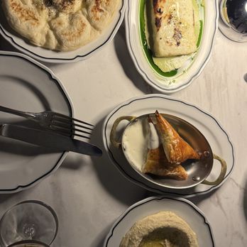 Alisa - Halloumi, spanakopita, pita, hummus, espresso martini - Greek Near Me - Venice, California Alisa - Halloumi, spanakopita, pita, hummus, espresso martini - Greek Near Me - Venice, California
