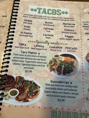 Menu photo 1 Esmeralda Grill Cary, NC Menu photo 1 Esmeralda Grill Cary, NC