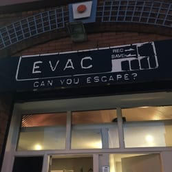 EVAC Glasgow - Outside sign. The rest needs to be a mystery.