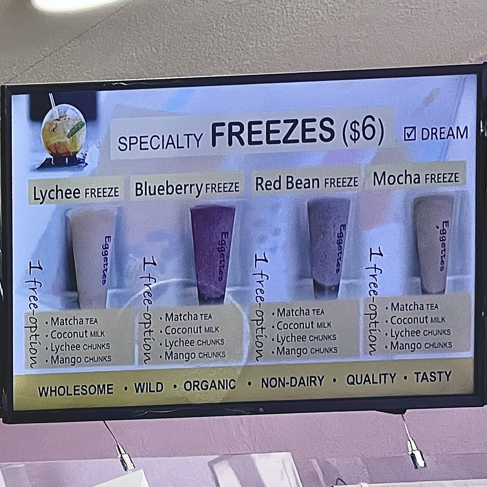 Eggettes - Slushies $6 - Coffee & Tea Near Me - South San Francisco, California Eggettes - Slushies $6 - Coffee & Tea Near Me - South San Francisco, California