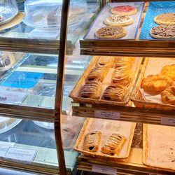 They have a fairly respectable assortment of baked goods to choose from to go with your coffee, tea, or other drink.