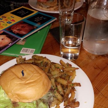 Burger Up - Bison burger and fries. - New American Near Me - Nashville, Tennessee Burger Up - Bison burger and fries. - New American Near Me - Nashville, Tennessee