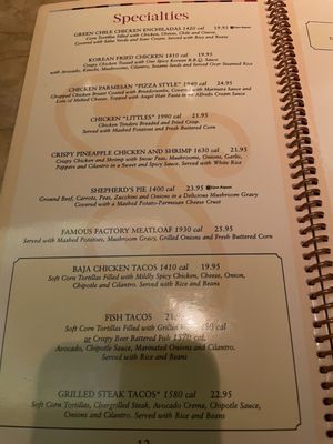 Menu photo 2 The Cheesecake Factory Short Hills, NJ