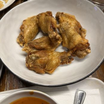 La Taqueria, Darien - Fried Crispy Chicken Wings with sauce on the side - New Mexican Cuisine Near Me - Darien, Connecticut La Taqueria, Darien - Fried Crispy Chicken Wings with sauce on the side - New Mexican Cuisine Near Me - Darien, Connecticut