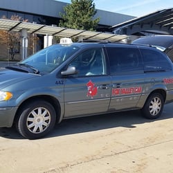Fox Valley Cab - Your cab will meet you outside of baggage claim. Call (920) 734-4546 to reserve your ride. Ask for Ken #56.