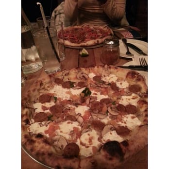 Wheated - Basil, mushroom, tomatoes and Field Roast (vegan meat) - Pizza Near Me - Brooklyn, New York