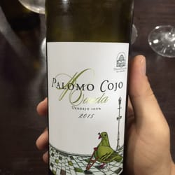 Tapería Er Canijo - Obviamente hemos pedido este vino.