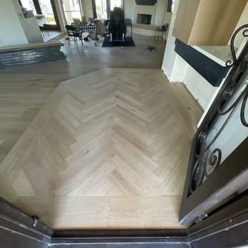 Classic Millworks - Front flyer Herringbone pattern - Flooring Near Me - Phoenix, Arizona