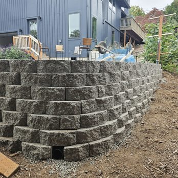 AG General Contractor - WIP: drainage corner and edge - General Contractors Near Me
