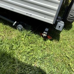 Silverton Lakes RV Park - Our pipes in the grass