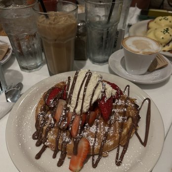 Briarpatch Restaurant - Nutella Waffle - American Near Me - Winter Park, Florida