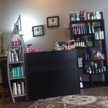 Hue Salon - There are many hair products throughout the salon, if you need product. - Men's Hair Salons Near Me - Evans, Colorado Hue Salon - There are many hair products throughout the salon, if you need product. - Men's Hair Salons Near Me - Evans, Colorado