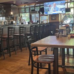 Dining room and bar area